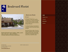 Tablet Screenshot of blvdflorist.com